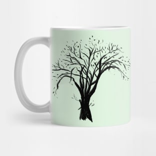 Halfway Tree (Black) Mug